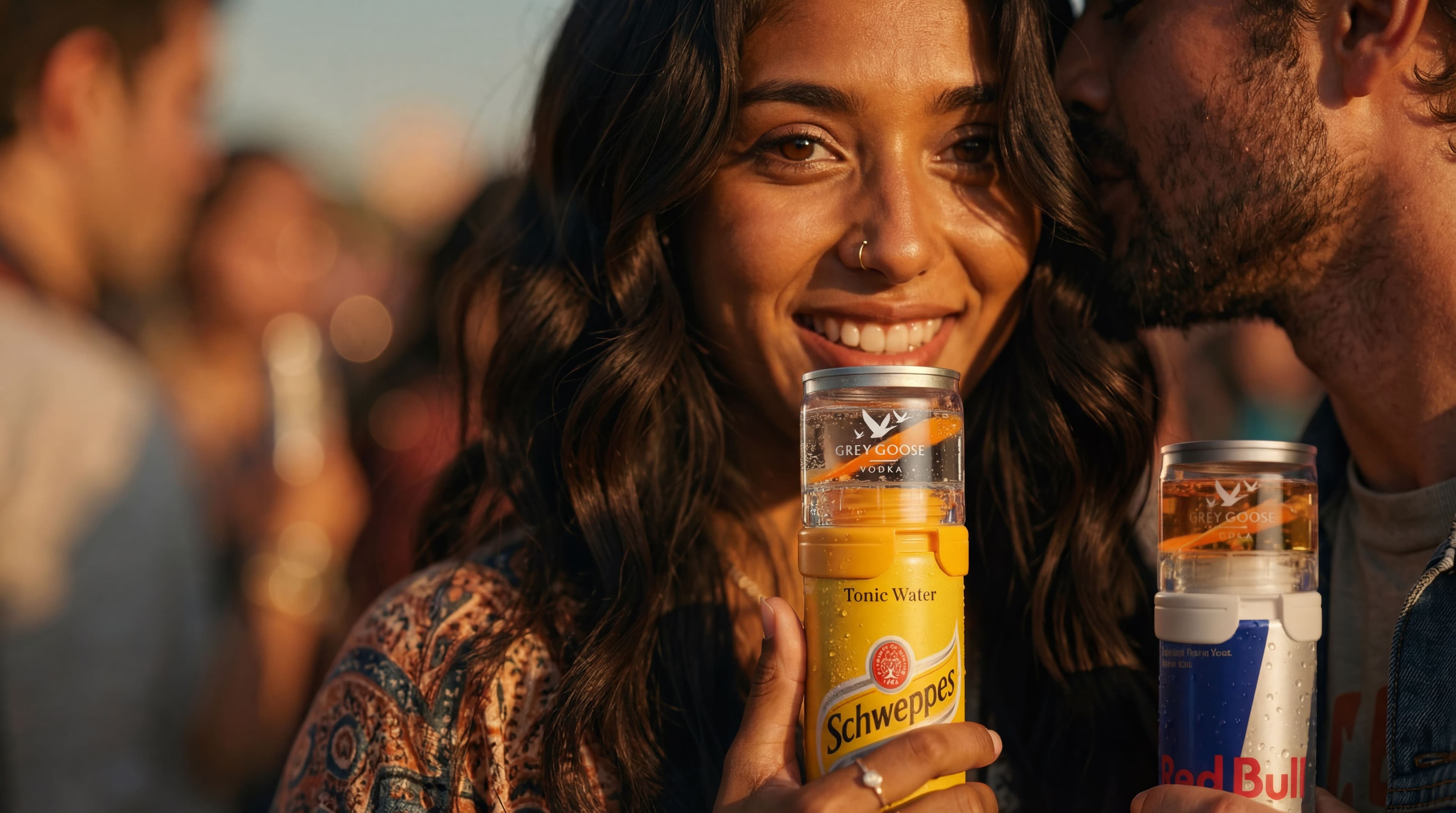 Festival concert scene with TwisTop product integration