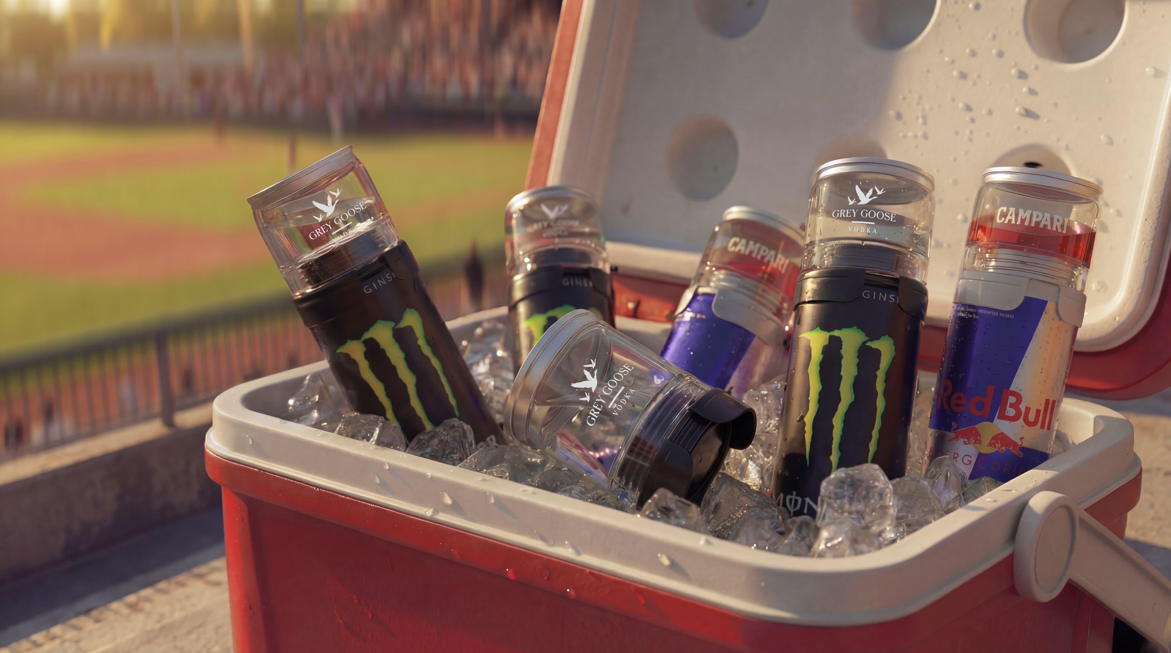 Baseball stadium environment showcasing TwisTop Spirit Puck