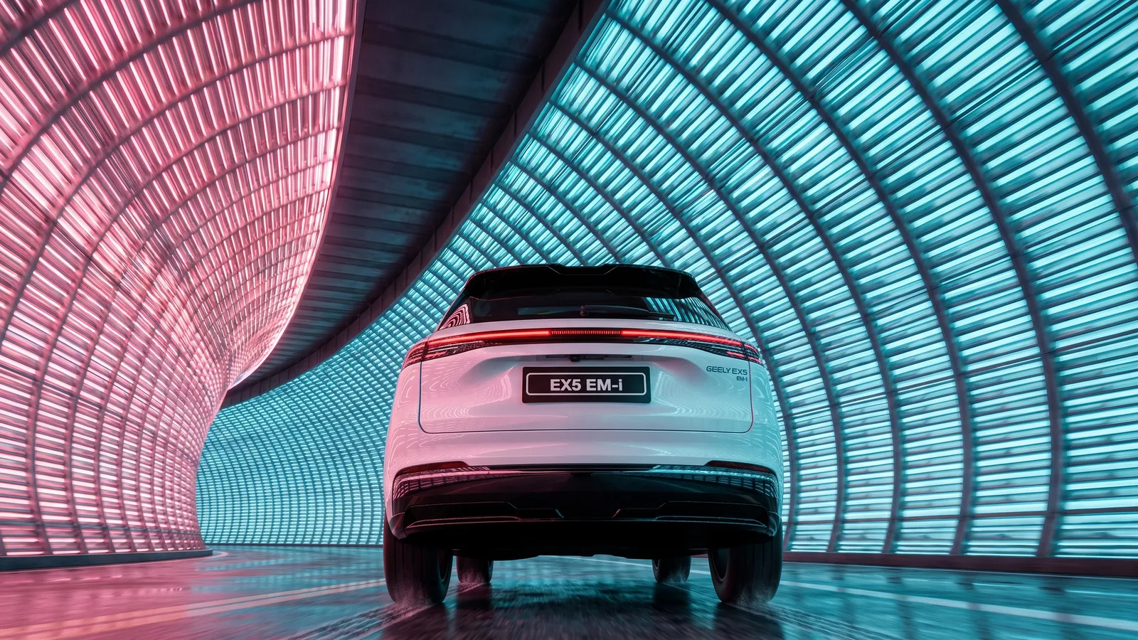 Tunnel — the finished frame the AI returned